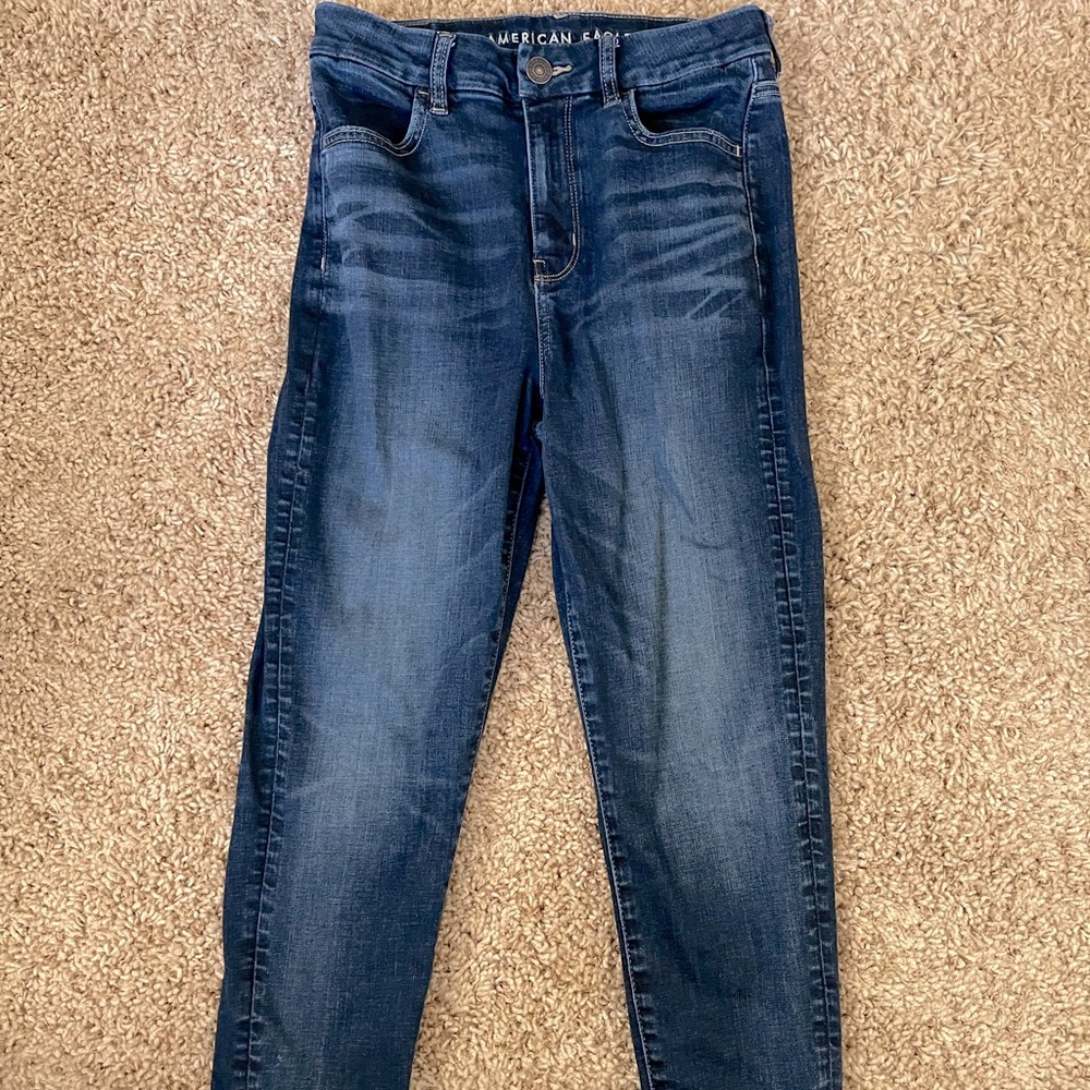 American eagle blue jeans